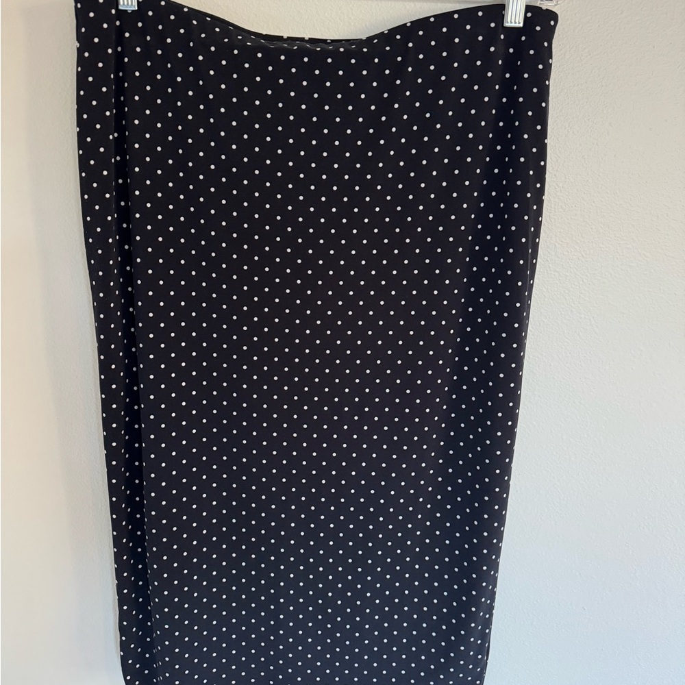 Vince Camuto Black Maxi Pencil Skirt